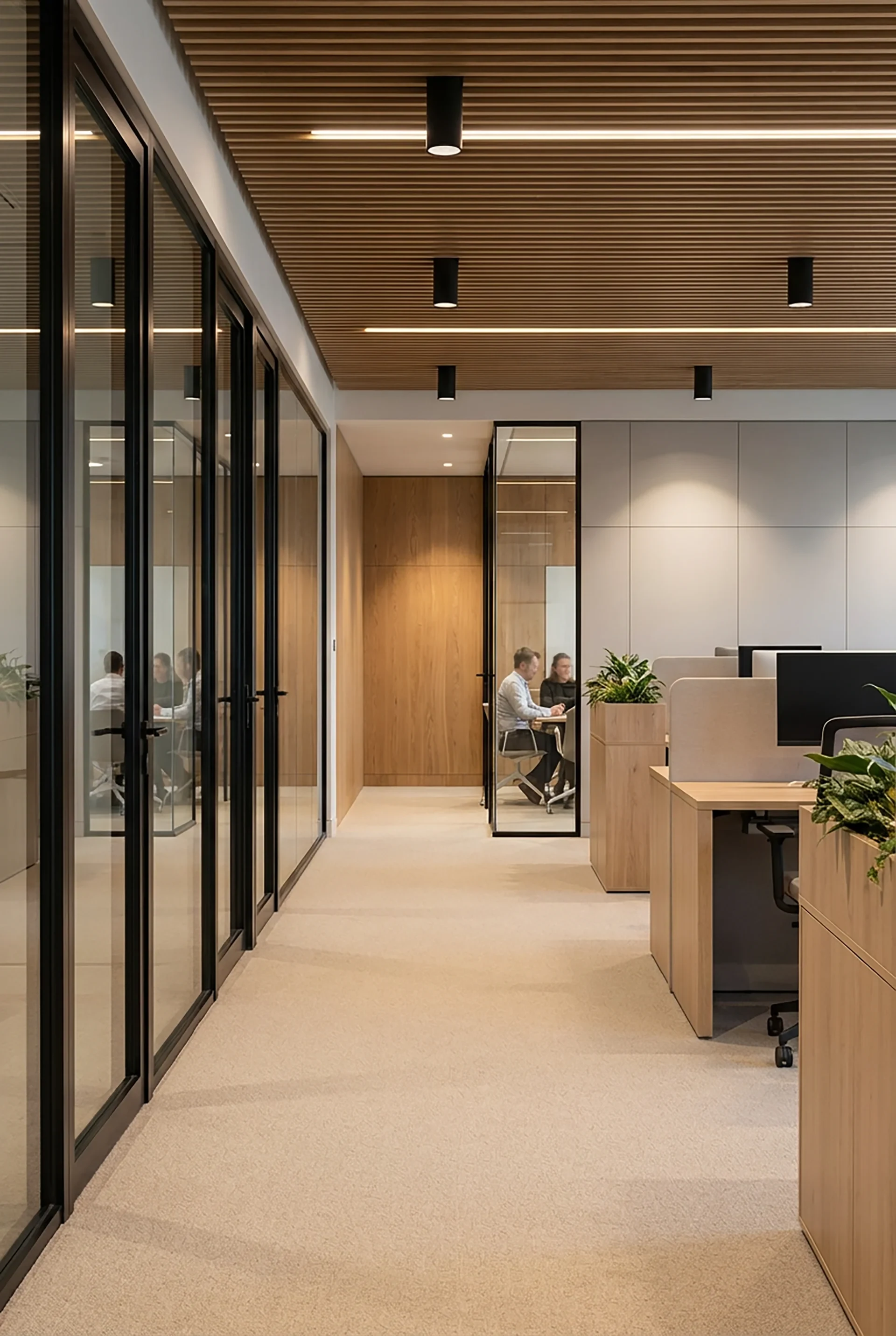 International corporation's office in Kaliningrad. Completed interior, view 2